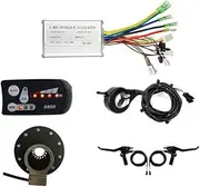 VENEKA 36V 48V 250W 350W E-Bike 15A Controller Sine Wave Brushless Controller Controller with S800 Display E-Bike Light Display