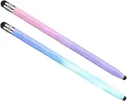 2 Pcs Stylus Pens for Touch Screens, Double-Head Tapered capacitive Pen Touch Screen Pen (Style1, One Size)