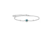 Thomas Sabo Charm Club - Turquoise Stone Silver Bracelet