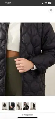 NEW w/ Tags Athleta Black Alight Jacket XL