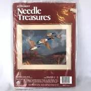 Stitchery Needle Treasures Crewel Embroidery Kit 00579 Wilderness Canada Geese