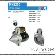 MXS250-OEX Starter Motor 12V 8Th CCW Mitsubishi Style For MAZDA 121
