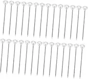 DOITOOL 200Pcs Pearlescent Head Positioning Pins Durable Sewing Needles for Quilting Essential for Corsage Making Craft Projects