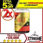 2 X GEN TEC ULTIMATE MALE FUEL 120 CAPSULES // TESTOSTERONE BOOSTER LIBIDO TWIN