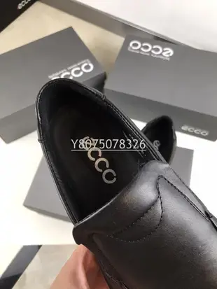 ECCO愛步2022新款休閒大氣360度旋轉面料牛皮內裡豬皮橡膠超級軟底38-44