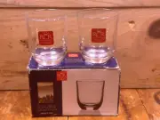 Set of 2 RCR Toscana Italian Crystal Shot Glass 2.5 oz Made in Italy BRAND NEW