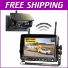 DIY Solar Wireless Reverse Camera - 3 Mins Setup, 7-Inch HD Monitor Included