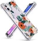 iPhone 11 2019 (6.1") Protective Case - Clear Flower Design Soft & Flexible