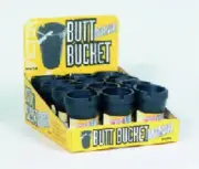 (12) ea Butt Bucket Self Contained Extinguishing Ashtrays 22-5-00370-VCT12