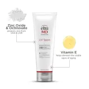 EltaMD UV Sunscreen SPF 50 Sport Body Sweat Resistant 8oz Water Resistant NEW
