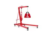 2 Ton Engine Crane Hydraulic Folding Hoist Stand Mobile Garage Lifter Workshop- 383654752319