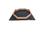 Kids Sand Pit Large Octagonal Wooden Sandpit