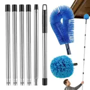 Gutter Cleaning Tools Brush 14-16ft Leaves Cleaning Tool Gutter amicably