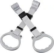 Toyvian 2 Pcs Pull Up Rings for Playpen Adjustable for Walking Exercises Non Slip Grip Versatile Use Learning to Stand and Play Safe Crib Accessories