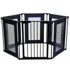 Dreambaby Black/Grey Brooklyn Converta Mesh Play Pen/Barrier Gate Toddler/Baby