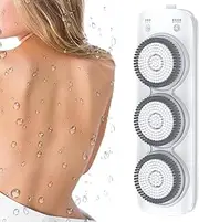 Smart Wall-Mounted Shower Brush - 360° Automatic Rotating Electric Back Brush with 33cm Large Brush Head, 3-Speed ​​Adjustable Shower Brush for Cleansing and Massage