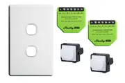 Double Shelly Dimmer Kit (Push Button) Smart Home Automation Switch