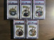 1989 Topps Back to the Future II 5 card sticker lot PSA 10 GEM Low POP