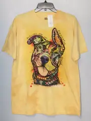 NEW The Mountain Rescues Are My Favorite Breed 2015 Pit Bull T Shirt LARGE NWT