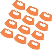 PHENOFICE 12pcs Bull Nose Goat Hobbles Livestock Prod Calf Weaning Nose Ring Cattle Cow Weaning Tool Cattle Rope Halter Milking Cows Cattle Rope Buckle Goat Milking Supplies Nose Clip