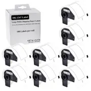 8Rolls 4.07" x 6.4" Large Shipping Labels DK-1247 Fits Brother QL-1050N QL-1060N