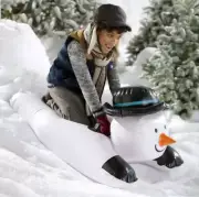 PVC Cold-resistant and Wear-resistant Material Inflatable Snowboard Snowman