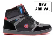 Mens DVS Honcho Skateboarding Shoes NIB Black Charcoal Fiery Red Blue Suede