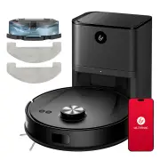 [EU Direct] Ultenic T10 Lite Robot Vacuum Cleaner, LiDAR Navigation, 4.5KPa Suction, Dual Spin Mops,Self-empty, Matrix C