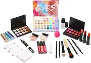 Full Makeup Kit, 27pcs Set Travel Make Up, Professional Makeup Bundle, Full Kit Makeup, Travel Portable Set, Professional Makeup Bundle Kits, Full Kit Makeup Travel Portable Makeup Kit For Women