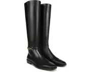 Sam Edelman Clive Knee High Boot - Black Suede, Athletic Calf, Size 9.5 Medium