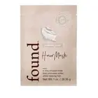 Found Thermal Clay Hair Mask, Single Use, 1 Oz., Promotes Softer & Silkier Hair