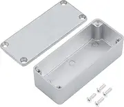 DaierTek 1590A Metal Guitar Pedal Enclosure Diecast Aluminum Stomp Box Case 92x38x31 MM Unfinished for Guitar Effect Toggle Switch Box