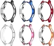 Intended for Samsung Galaxy Watch 4 Classic Soft TPU Watch Case Anti-Scratch Protector Flexible TenCloud Bumper Cover Intended for Galaxy Watch 4 Classic (42mm, 6Colors)