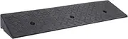Heavy Duty Rubber Curb Ramps, 3.15 Inch Rise Threshold Ramp 22000LBS Loading Capacity Sidewalk Driveway Ramps for Cars Trucks Motorcycles Wheelchairs, 39.37x9.84x3.15 Inch