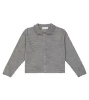 [Bonpoint] Bonpoint Diana wool cardigan Y 14 grey