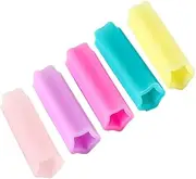 HONMEET Nail Art Scissors Sleeves Silicone Trimmer Protection Cuticle Scissor Covers Nail Cutter Cover Manicure Scissor Sleeves