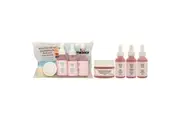 Revitalize And Illuminate Skincare Collection: Under Eye Super Jelly 0.5oz + Face Oil Glow 1oz + Biomimetic Face Serum 1oz + Complexion Serum 1oz --4pcs