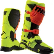 Thor MX Replacement Outsole Inserts for Radial Boots (Black/Flo Yellow) 11