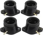 Replacement 4 PCS Intake Manifold Compatible with YMH XJR1200 XJR1300 Motorcycle Accessories