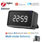 Tuya Multi-mode Gateway ZigBee Hub with Time Display Smart Home Wireless Bridge