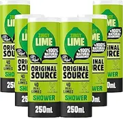 Original Source Zingy Lime Shower Gel, 6x250ml
