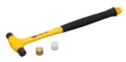 KTC MINI HAMMER WITH HEAD SET (STEEL,PLASTIC, BLASS) TUD3L