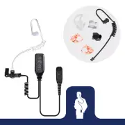 Earphone Connection, Hawk Lapel Mic, EP1334, Police Surveillance Fits APX Radios