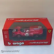 FERRARI 330 P4 DAYTONA 1967 RED BBURAGO MODEL 1/24 #BB-26310