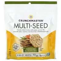 在飛比找iHerb優惠-[iHerb] Crunchmaster 多籽餅乾，迷迭香橄