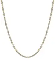 Forever Creations 14K 4.00 ct. tw. Diamond Tennis Necklace