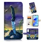 ( For Oppo A78 5G ) Wallet Flip Case Cover AJ24568 Cool Knife
