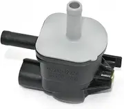 getfay 1 PC Waterproof Vacuum Purge Valve Solenoid, Vehicle Purge Valve Solenoid, OEM #136200-7010 90910-12276 Purge Valve Replacement, Compatible with Scion Mazda Pontiac Lexus (Black)