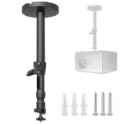 Secure Small Projector Bracket Wall Or Ceiling Mount Holder, 360°Rotatable Head