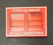 VITRO AGATE MARBLES DISPLAY BOX